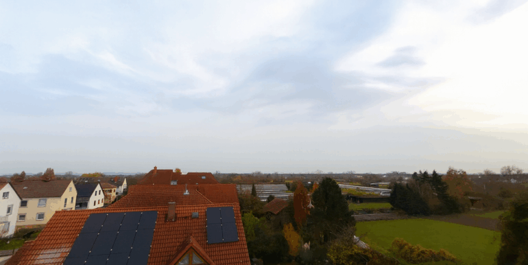 Aussicht von Spitzboden