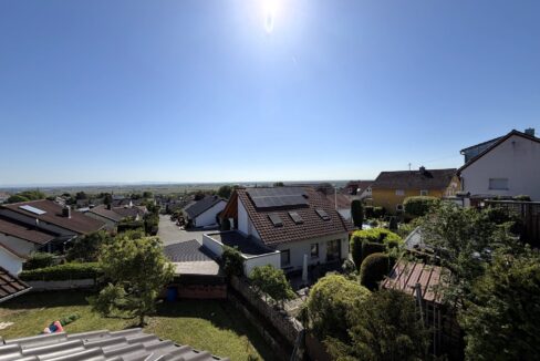 Aussicht von Wohnzimmerfenster