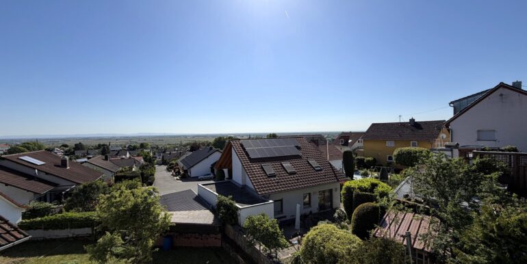 Aussicht von Wohnzimmerfenster