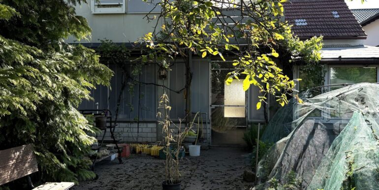 Rückansicht Haus